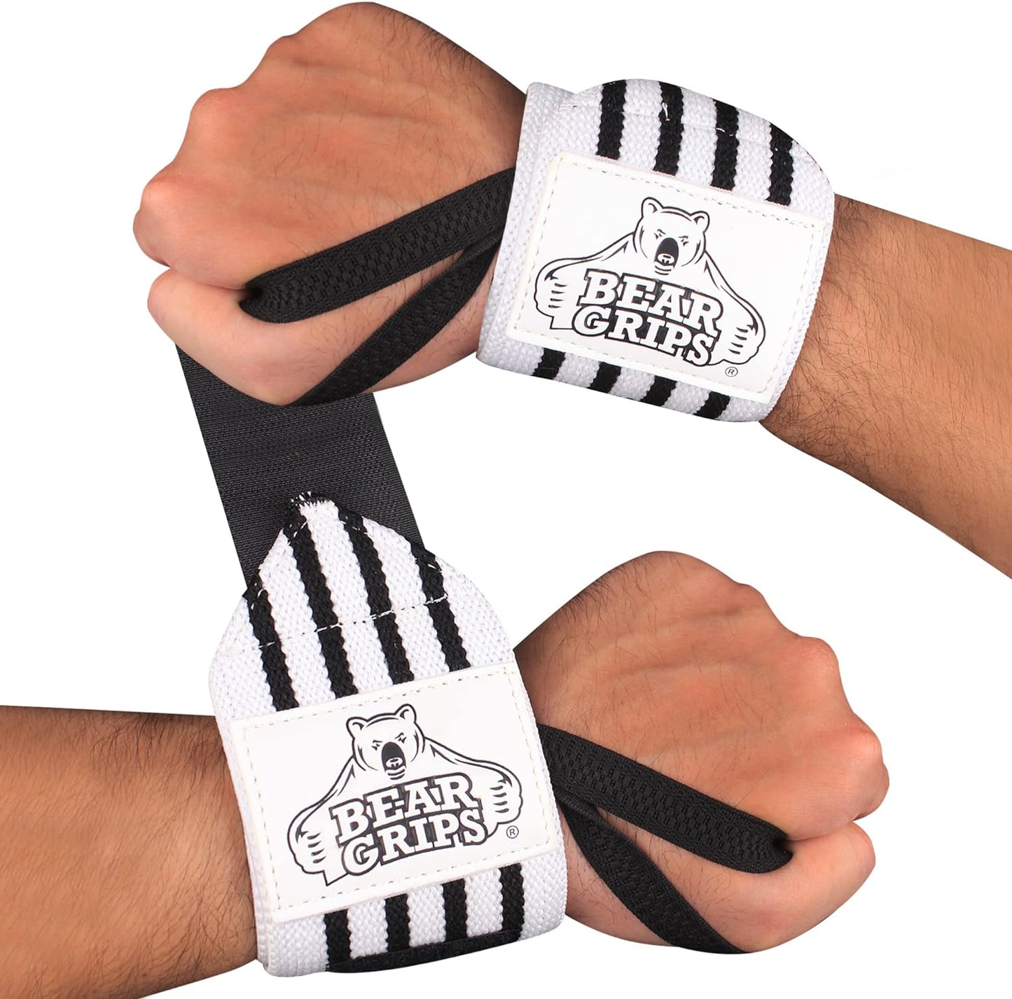 Wrist Wraps for Weightlifting | Weight Lifting Wrist Straps for Weightlifting | Extra Strength Gym Wrist Wraps | Two Wrist Wrap per Pack | 12β & 18β | Lifting Wrist Wraps for Men & Women
